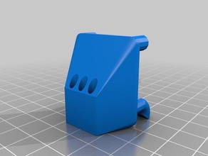 blaireau mélanger porte-lame outil de les titulaires boîtes personnalisé 3d print model - Mito3D