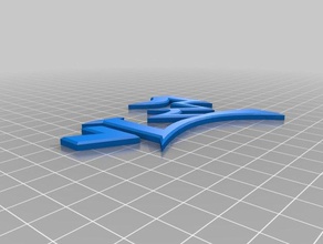 kinjaz logo 3d baskı abdci dans 3d print model - Mito3D