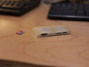 raspberry pi zero custodia l'elettronica recinto raspi rpi 3d print model - Mito3D