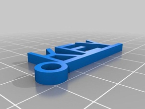 key keychain keychains customized 3d print model - Mito3D