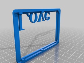 simple frame 25 35 inch photo other 3d print model - Mito3D