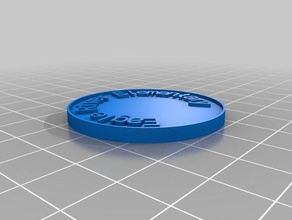 er elementare le monete distintivi personalizzato 3d print model - Mito3D