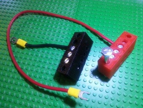 foxblock alte correnti elettriche a bassa tensione morsettiera ingegneria 3d print model - Mito3D
