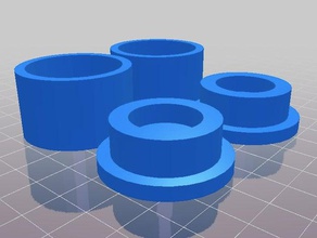 pill caseholder containers 3d print model - Mito3D