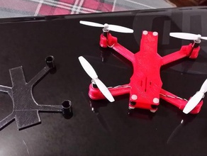 130mm tbs discovery quadcopter frame rc Fahrzeuge 3d print model - Mito3D
