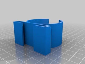 özelleştirilebilir t-clip diy customizer fotoğraf 3d print model - Mito3D