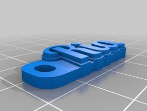 ria llavero llaveros personalizado 3d print model - Mito3D