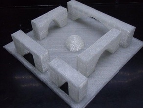bridges printing test 3d tests 3dprintable print 3d print model - Mito3D