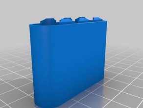batteriecase kaplar özelleştirilmiş 3d print model - Mito3D