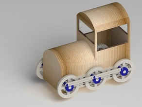 locomotiveexpansion thinkfun compatibile i giocattoli giochi costruzione di ingranaggi maker studio batter d'occhio locomotiva a vapore thinkfunchallenge 3d print model - Mito3D