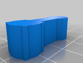 mi personalizados ikea lillabo brio pista de tren conector la construcción juguetes 3d print model - Mito3D