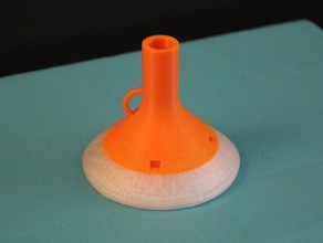 4 5 tone-hole blastoids music instant hearing loss loud noise maker whistle 3d print model - Mito3D