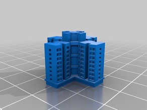 maßgeschneiderte Gebäude Strukturen 3d print model - Mito3D