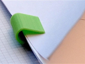 clip paper organization paperclip 3d print model - Mito3D