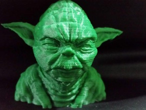 yoda revenge sith toy game accessories action figure design high ply resolution jedi modern star wars brush 3d print model - Mito3D