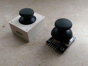 stick analogique joystick cas pièces 3d print model - Mito3D