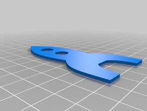 rocketship placa 3d impressão 3d print model - Mito3D