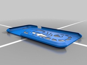 iphone 6 scorpio thin case mobile 3d print model - Mito3D