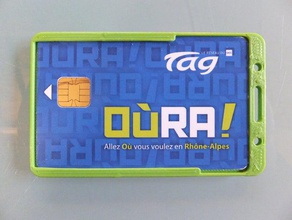 mangas cartão de identificação crachá titular os acessórios cartões do crédito 3d print model - Mito3D