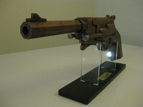 mals model pistol tv art 3d print model - Mito3D
