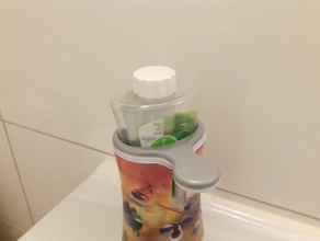 dettol screw cap soap saver bathroom 3d print model - Mito3D