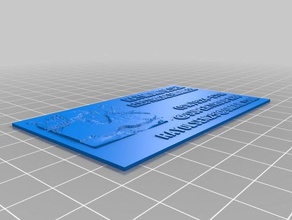 lithophane iş kartı diğer mesleki kartları 3d print model - Mito3D