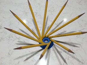 pencil holder art tools customized 3d print model - Mito3D