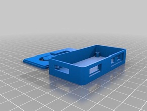 raspberry pi zero enclosure modified adafruits version 3d printing case rpi 3d print model - Mito3D