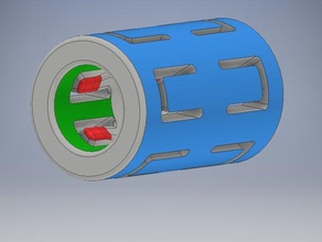 lm8uu linear pad bearing 3d printer parts 3d print model - Mito3D