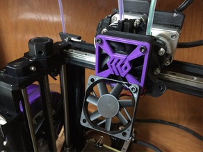 dual mg m2 fan guard 3d printer parts 3d print model - Mito3D