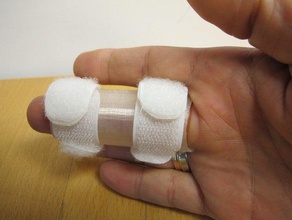 f&eacuterula dedofinger férulas otros de la discapacidad handicap tecnología asistencia dedos ergotherapie inmovilizar mano terapia ocupacional 3d print model - Mito3D