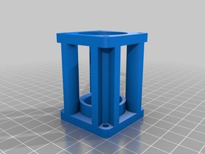 z-soporte de motor-off la parte superior plana 3d impresora partes 3d print model - Mito3D