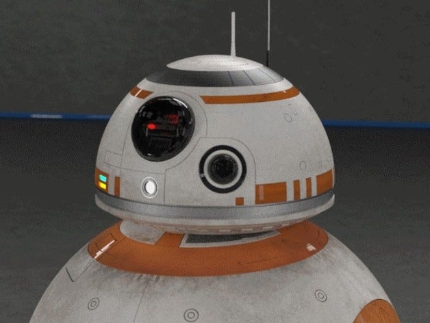 bb-8 droid star wars force awakens toy game accessories 3D print model - Mito3D