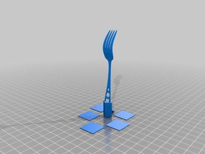 spice fork 3d printing 3d print model - Mito3D