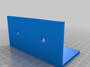 my customized parametric fixing angle diy 3d print model - Mito3D