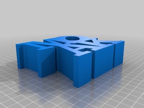 moak sculture personalizzato 3d print model - Mito3D