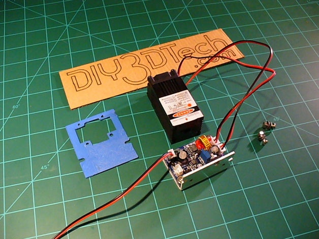 laser diode driver mount 3d printing 3D print model - Mito3D