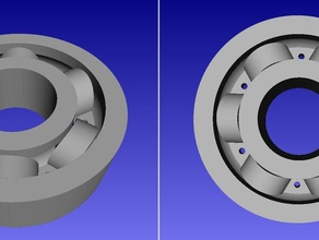 ekobots portant générateur radiale l'ingénierie bq ciclop personnalisables customizer palier radial rouleau 3d print model - Mito3D