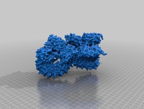 pp2a biyoloji protein 3d print model - Mito3D