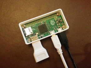 raspberry pi sıfır durumda bilgisayar case 3d print model - Mito3D