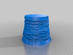 personnalisé gravé de l'image l'ombre décor 3d print model - Mito3D