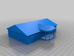 geni house2 3d stampa 3d print model - Mito3D