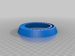 bleistifthalter rund art outils personnalisé 3d print model - Mito3D