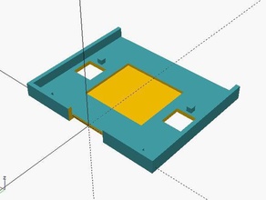 microbit diffusore l'elettronica la bbc fiamma openscad simulazione 3d print model - Mito3D