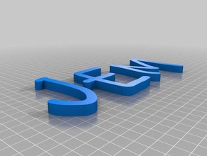 o jem 3d impressão 3d print model - Mito3D