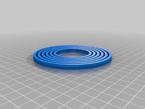 facile gyro 6 anneaux mécanique les jouets personnalisé 3d print model - Mito3D