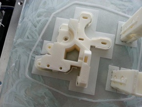 wade extruder prusa i3 rework prepared printing avoiding warping curling 3d printer parts 3d print model - Mito3D