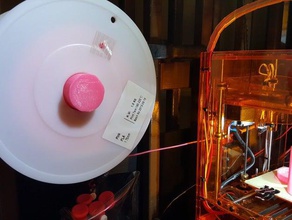 spool-Halter esun filament 1kg ziptie montieren 3d Drucker Zubehör 3d print model - Mito3D