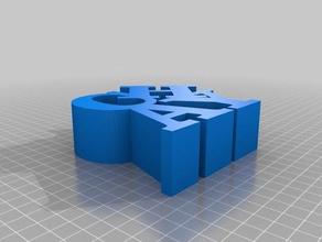 cha las esculturas personalizado 3d print model - Mito3D
