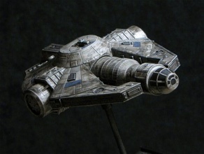 star wars yt-2000 veículos millennium falcon starcraft nave starwars 3d print model - Mito3D